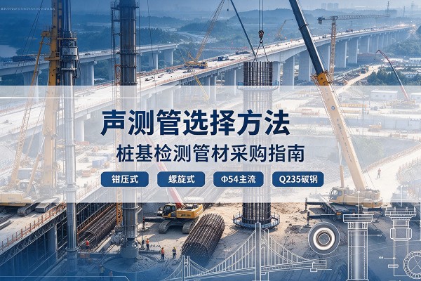 内丘声测管选型标准
