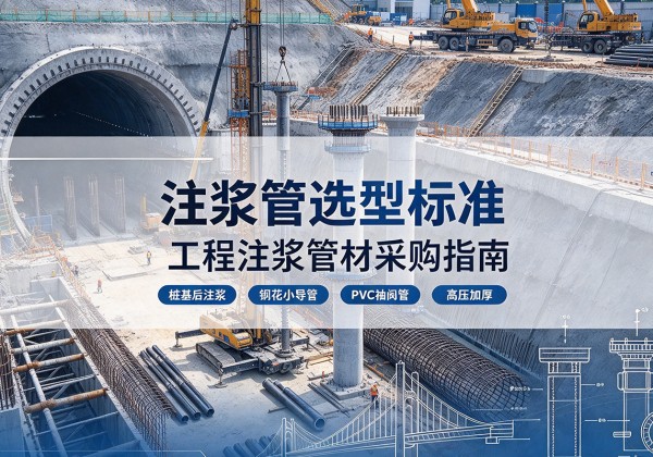 内丘注浆管选型标准